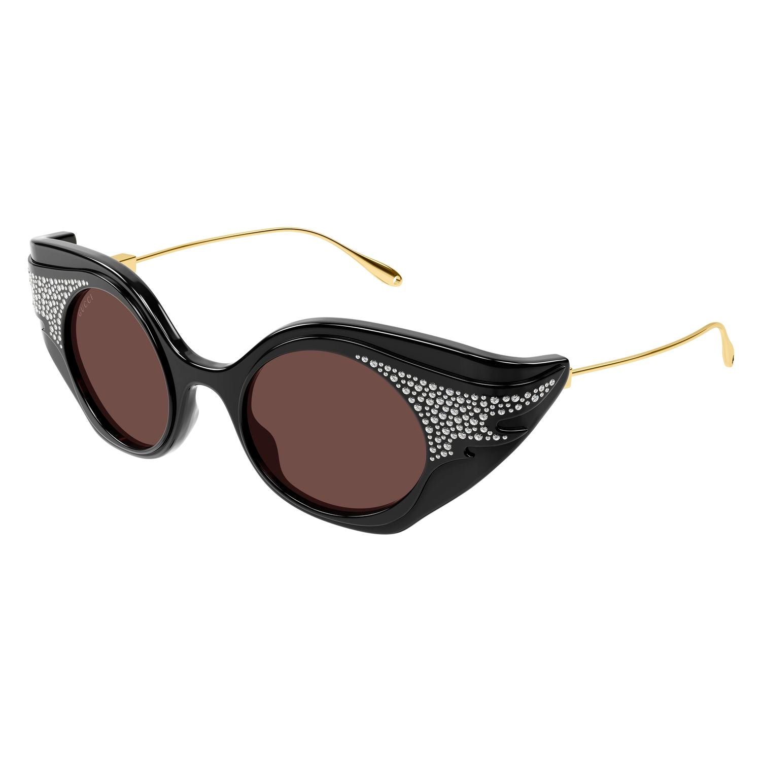 GG1327S Black recycled acetate Sunglasses - Shiny Black