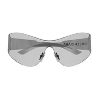 BB0257S Grey nylon Sunglasses - Solid Light Grey Mask
