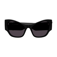 BB0259S Black recycled acetate Sunglasses - Shiny Solid Black