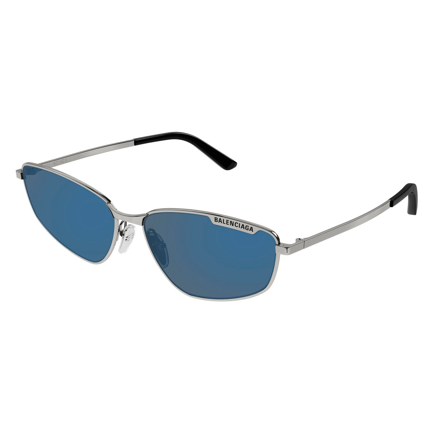BB0277S Ruthenium metal Sunglasses - Shiny Ruthenium