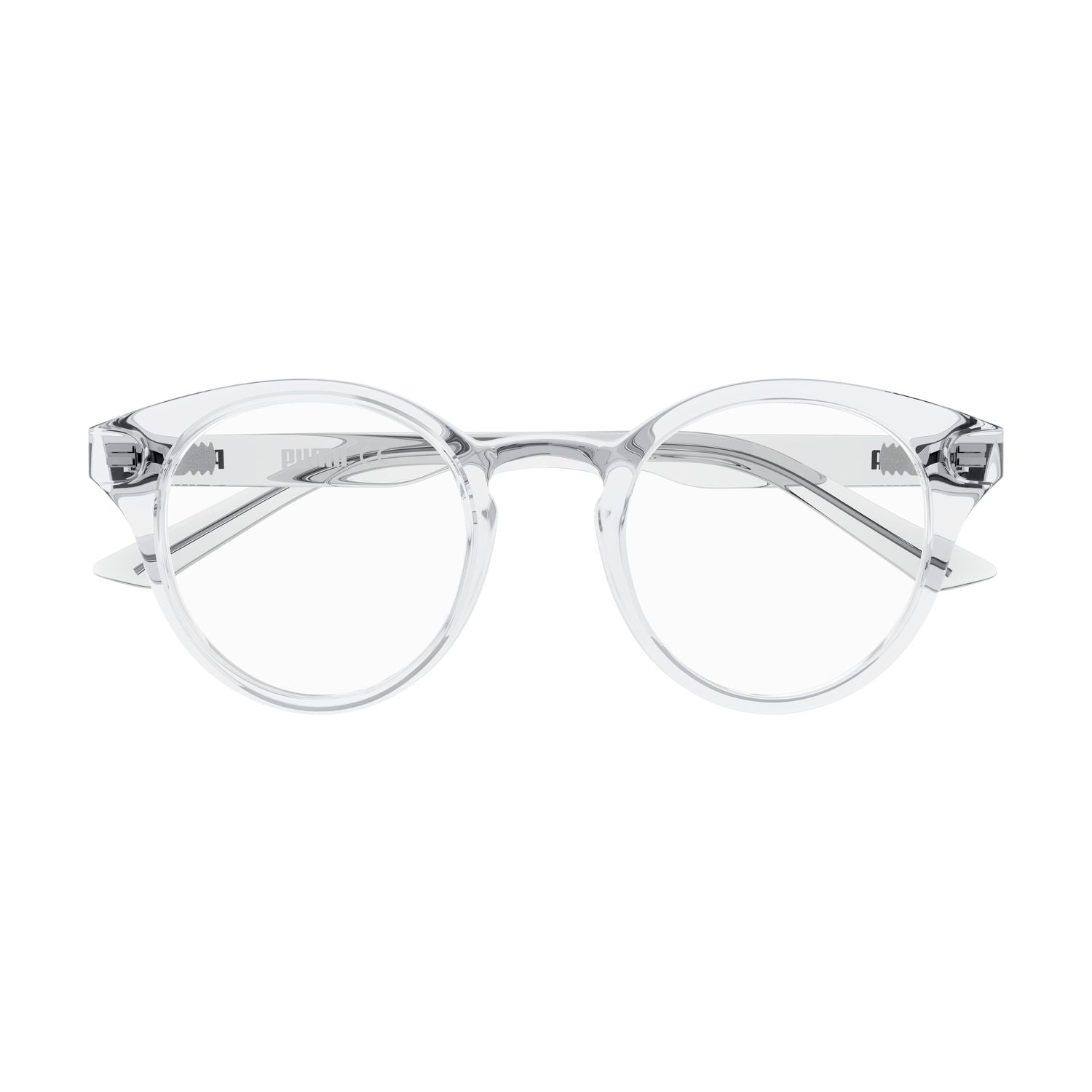 PJ0069O Crystal recycled acetate Optical Frames - Shiny Crystal