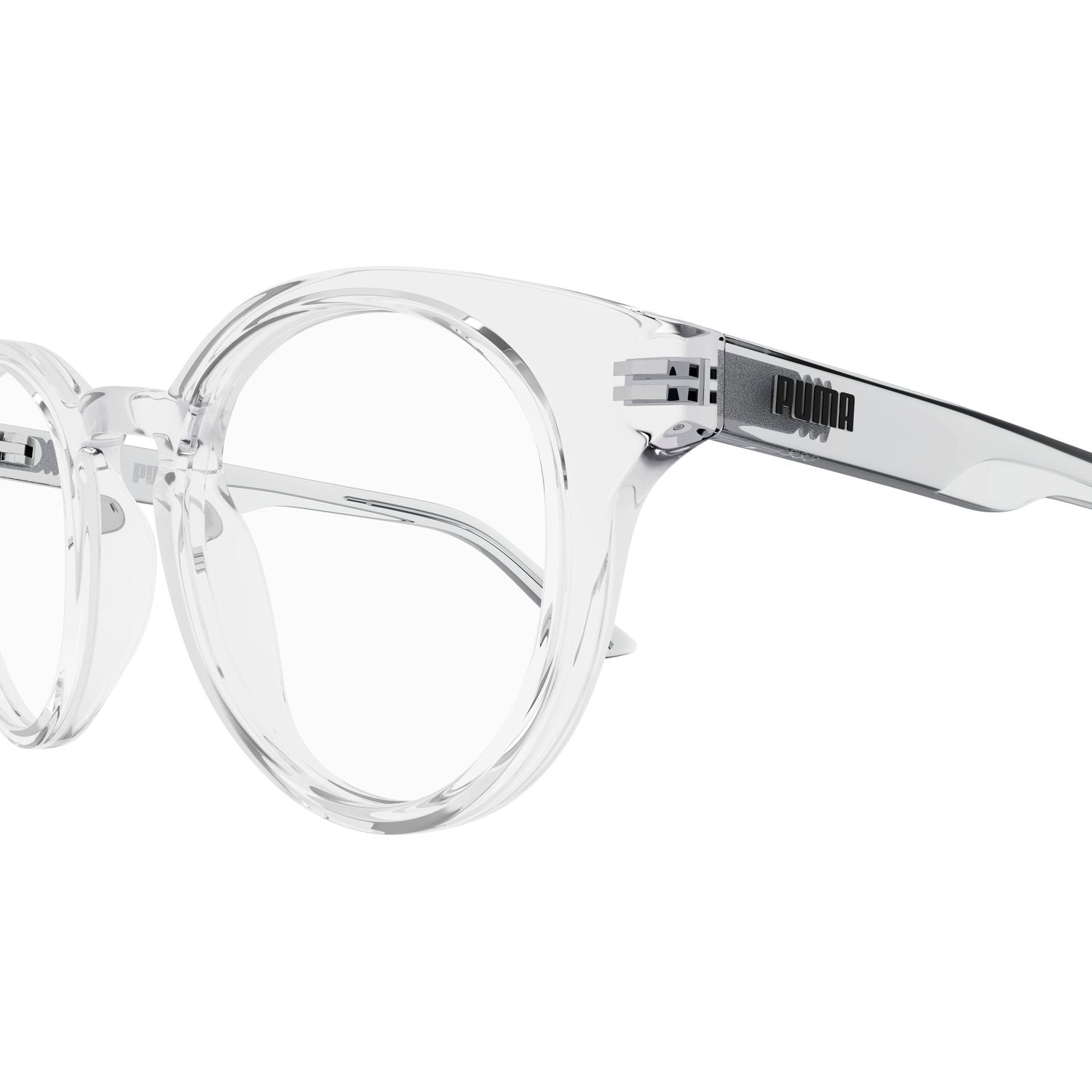 PJ0069O Crystal recycled acetate Optical Frames - Shiny Crystal