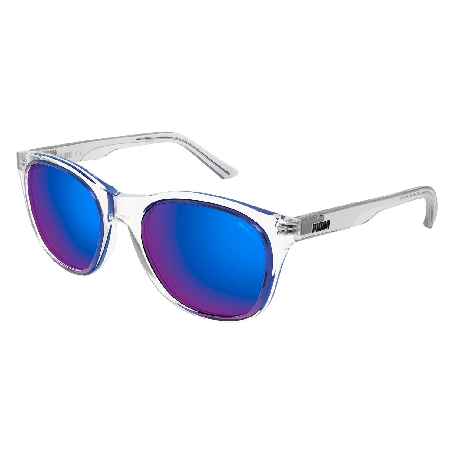 PJ0074S Crystal recycled acetate Sunglasses - Shiny Crystal
