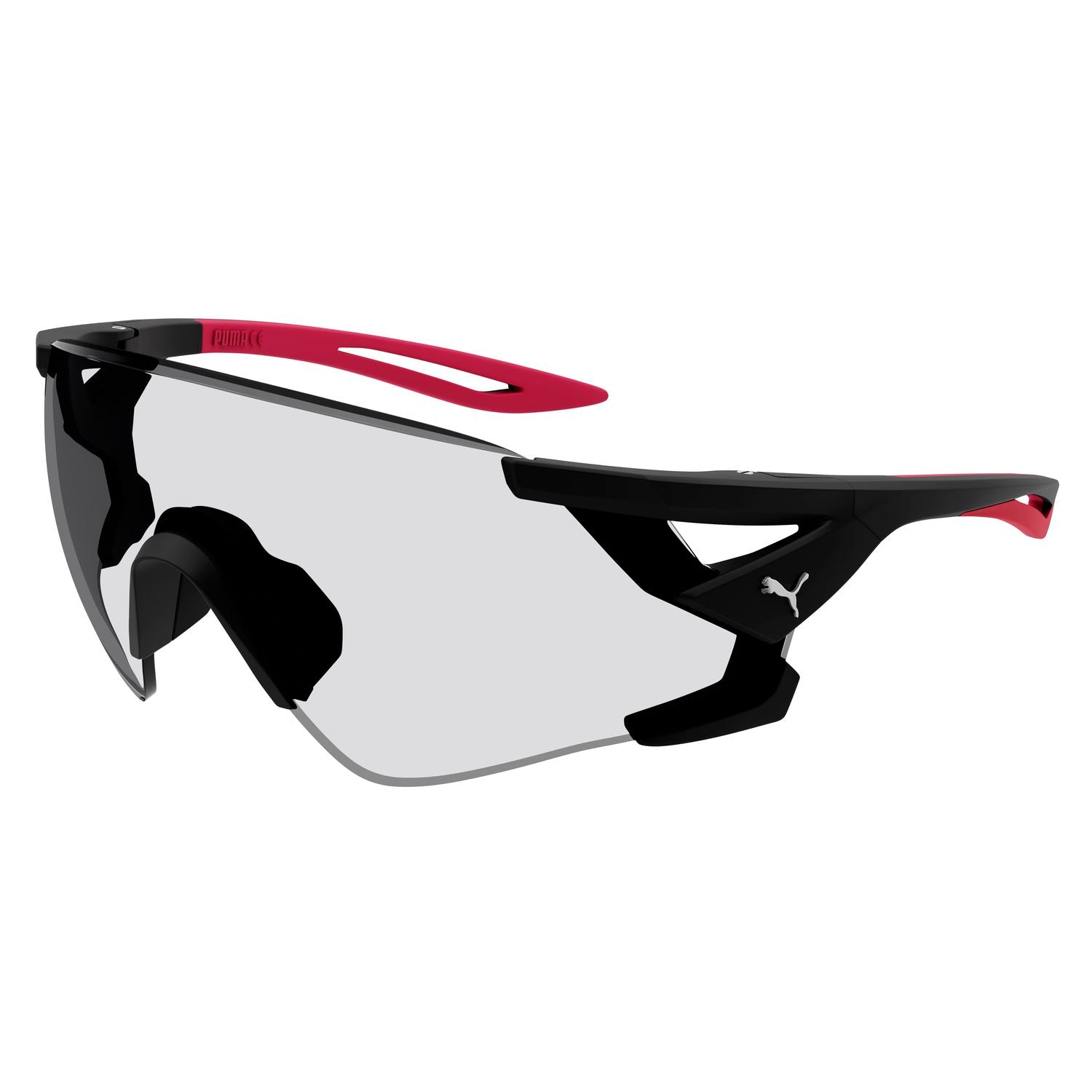 PU0398S Black injection Sunglasses - Matte Black