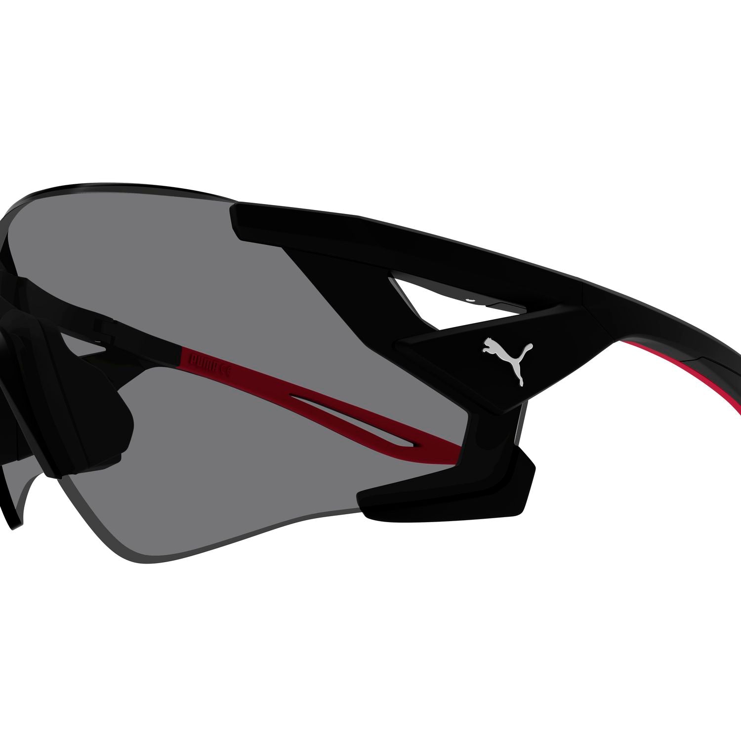 PU0398S Black injection Sunglasses - Matte Black