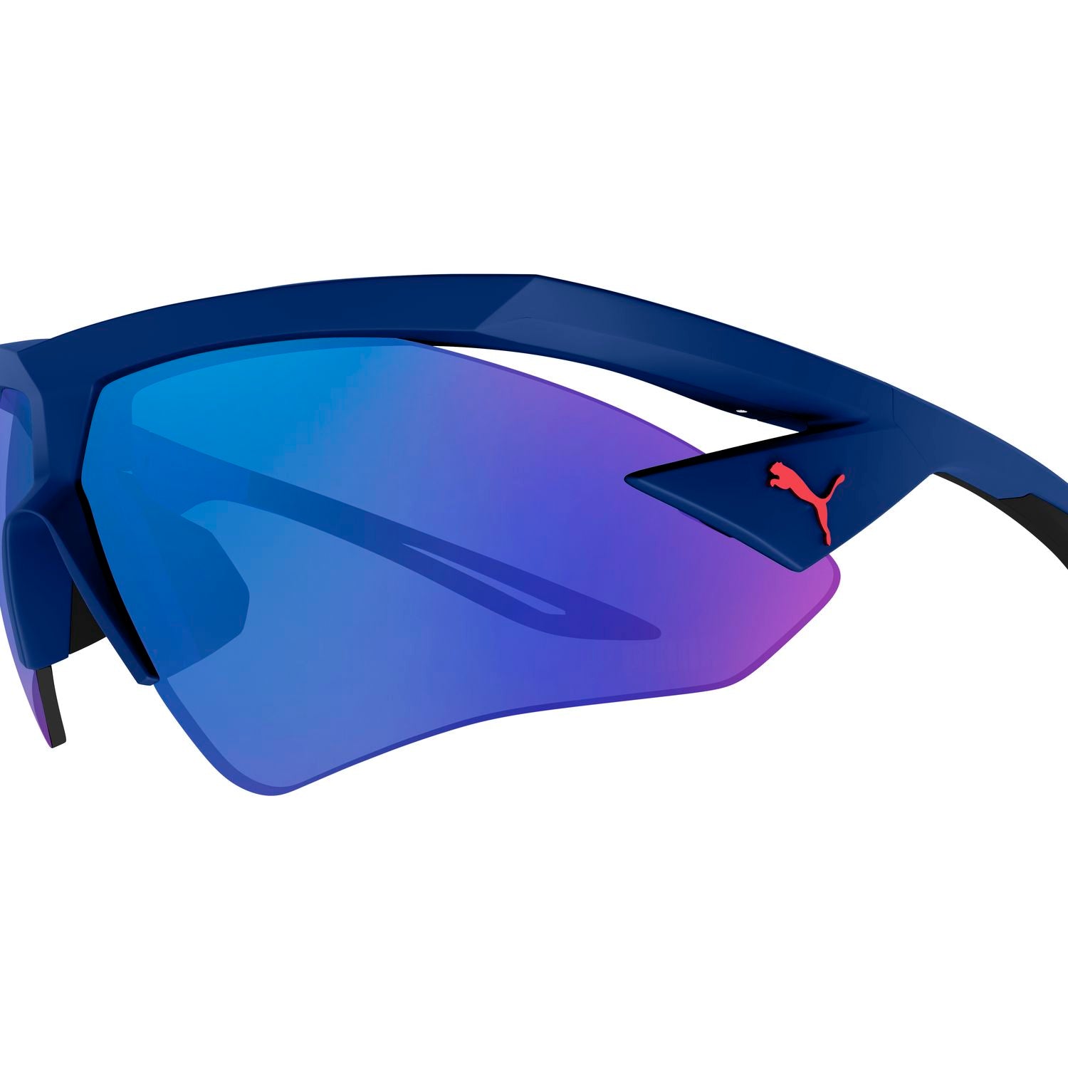 PU0397S Blue injection Sunglasses - Matte Blue