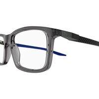 PU0418O Grey injection Optical Frames - Shiny Transparent Grey