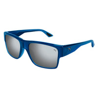 PU0403S Blue pantone injection Sunglasses - Shiny Transparent Prussian Blue