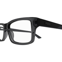 PU0431O Grey injection Optical Frames - Matte Transparent & Dark Grey