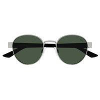 PU0429S Ruthenium metal Sunglasses - Shiny Light Ruthenium