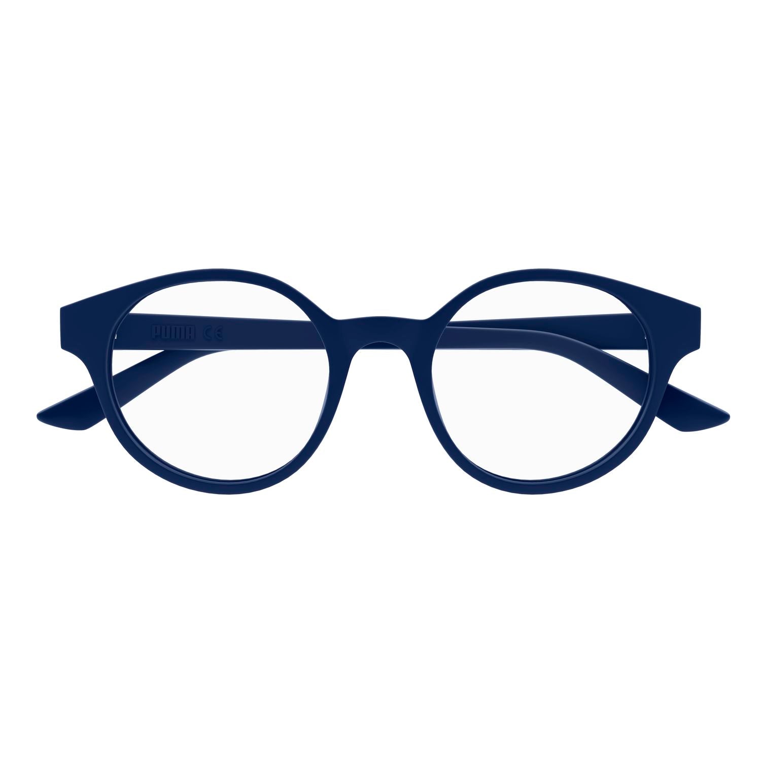 PU0432O Blue injection Optical Frames - Matte Blue