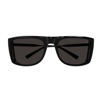 DU0054S Black recycled acetate Sunglasses - Shiny Solid Black