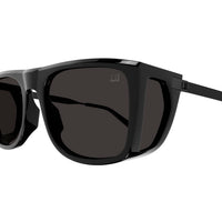 DU0054S Black recycled acetate Sunglasses - Shiny Solid Black