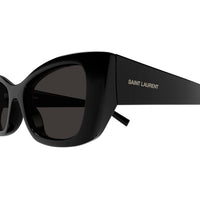 SL 593 Black injection Sunglasses - Shiny Black