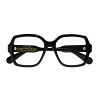 CH0155O Black recycled acetate Optical Frames - Shiny Black