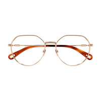 CH0180O Gold metal Optical Frames - Shiny Gold