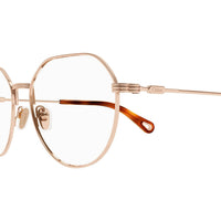 CH0180O Gold metal Optical Frames - Shiny Gold