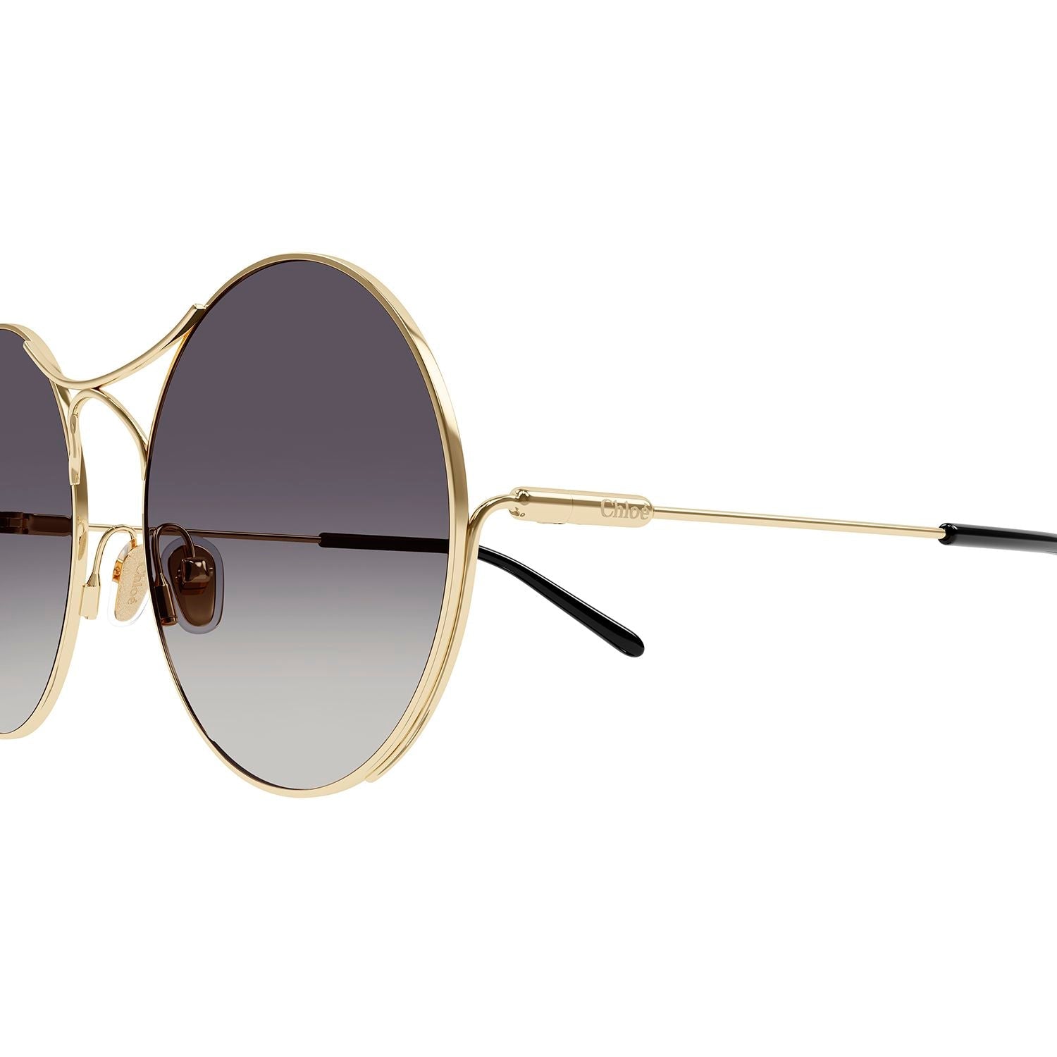 CH0166S Gold metal Sunglasses - Shiny Gold