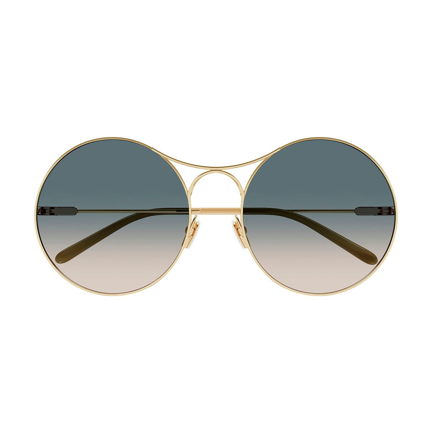 CH0166S Gold metal Sunglasses - Shiny Classic Gold