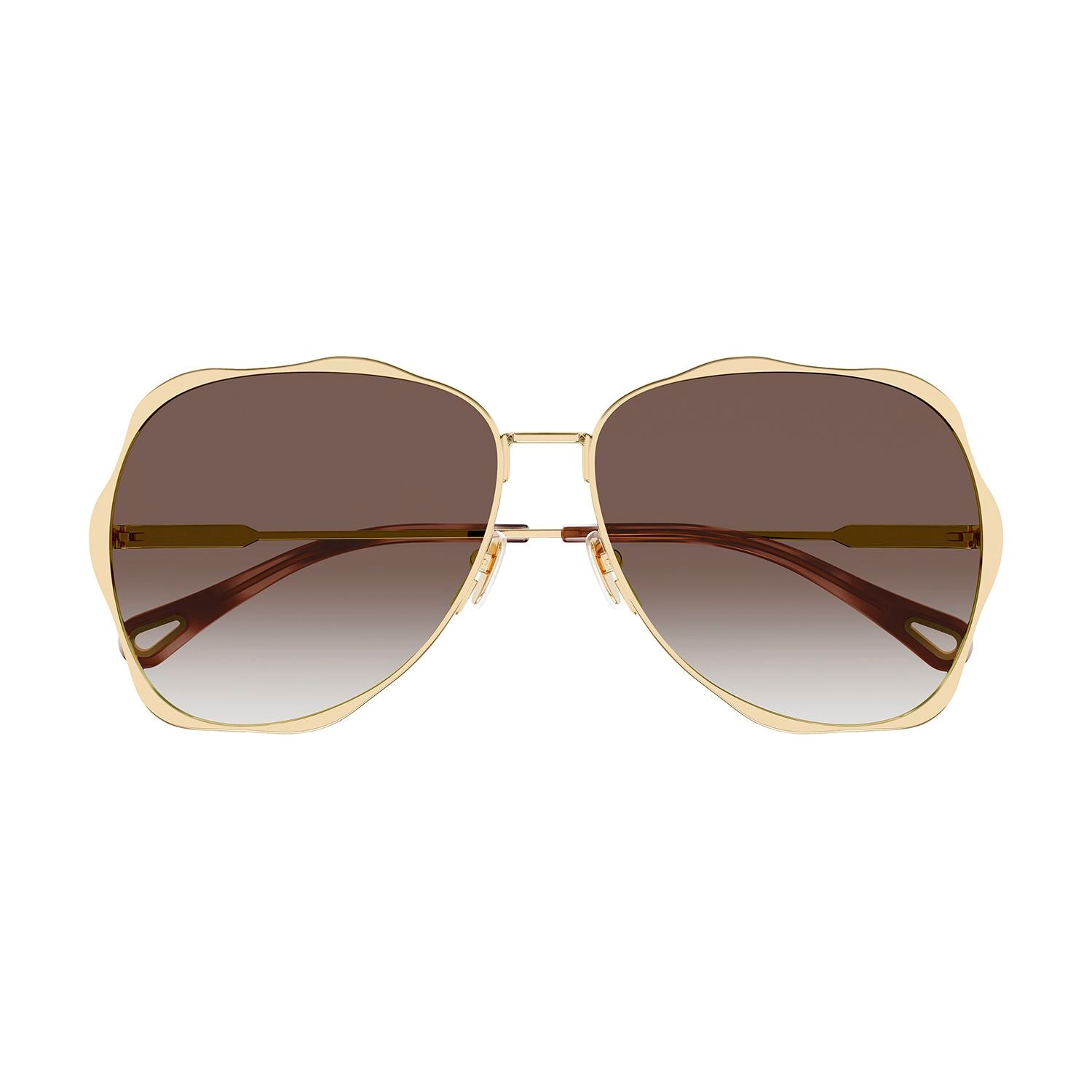 CH0183S Gold metal Sunglasses - Shiny Classic Gold