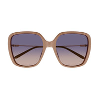 CH0173S Nude recycled acetate Sunglasses - Shiny Solid Nude Pink