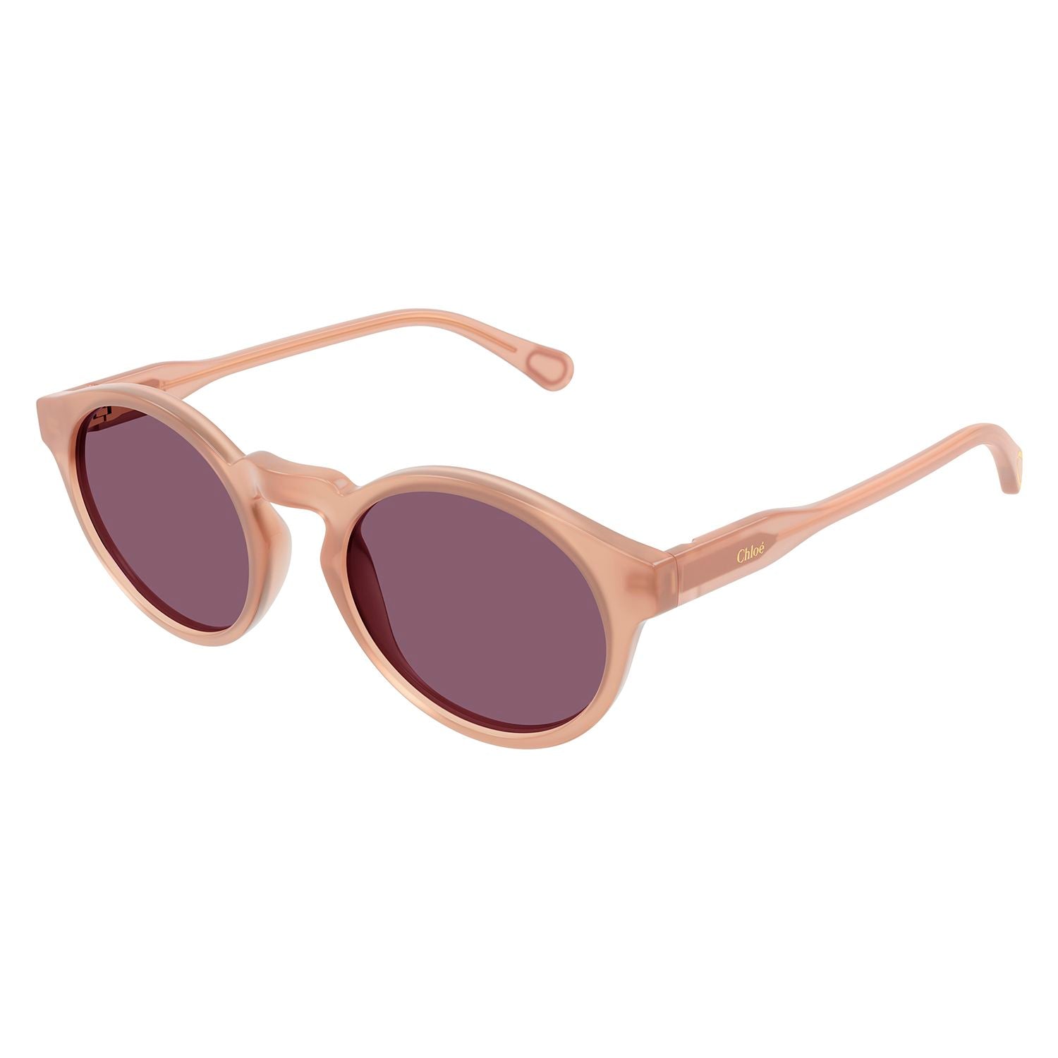 CC0014S Nude recycled acetate Sunglasses - Shiny Milky Nude