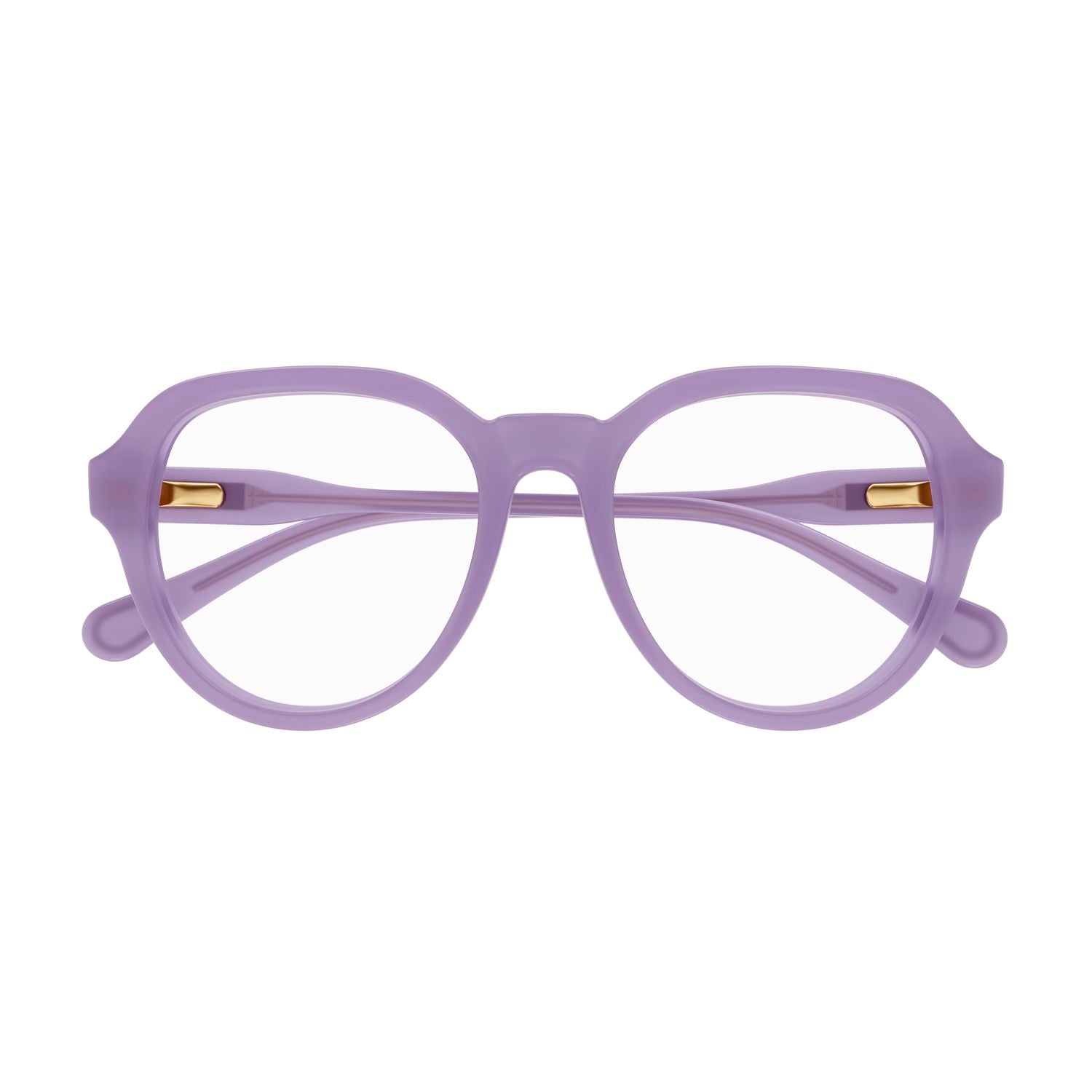 CC0015O Violet recycled acetate Optical Frames - Shiny Violet