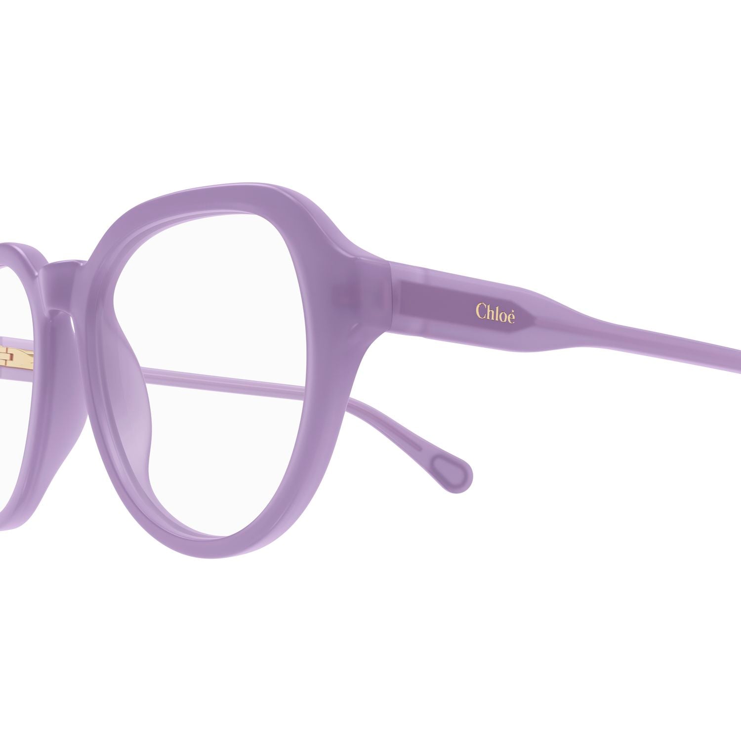CC0015O Violet recycled acetate Optical Frames - Shiny Violet