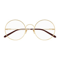 CC0017O Gold metal Optical Frames - Shiny Gold