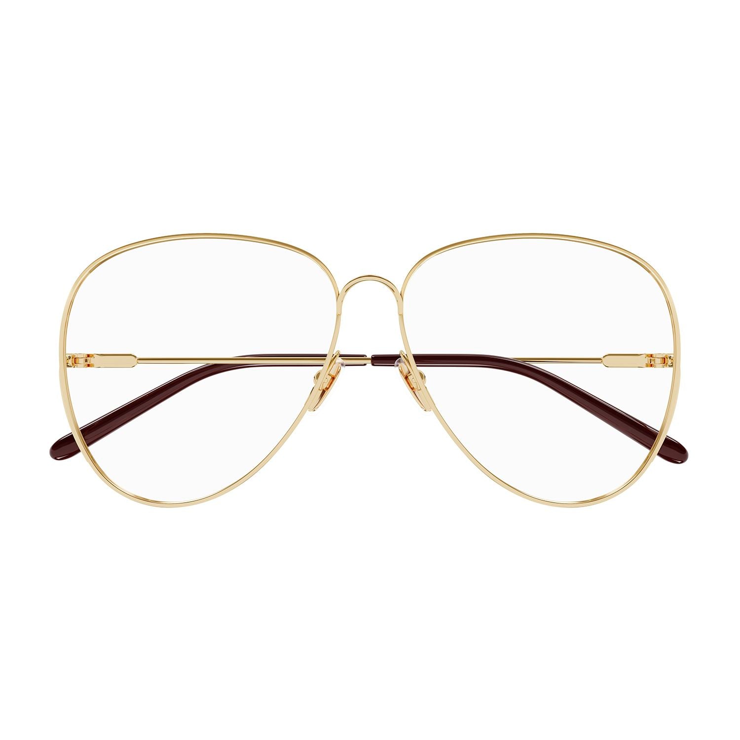 CC0018O Gold metal Optical Frames - Shiny Classic Gold