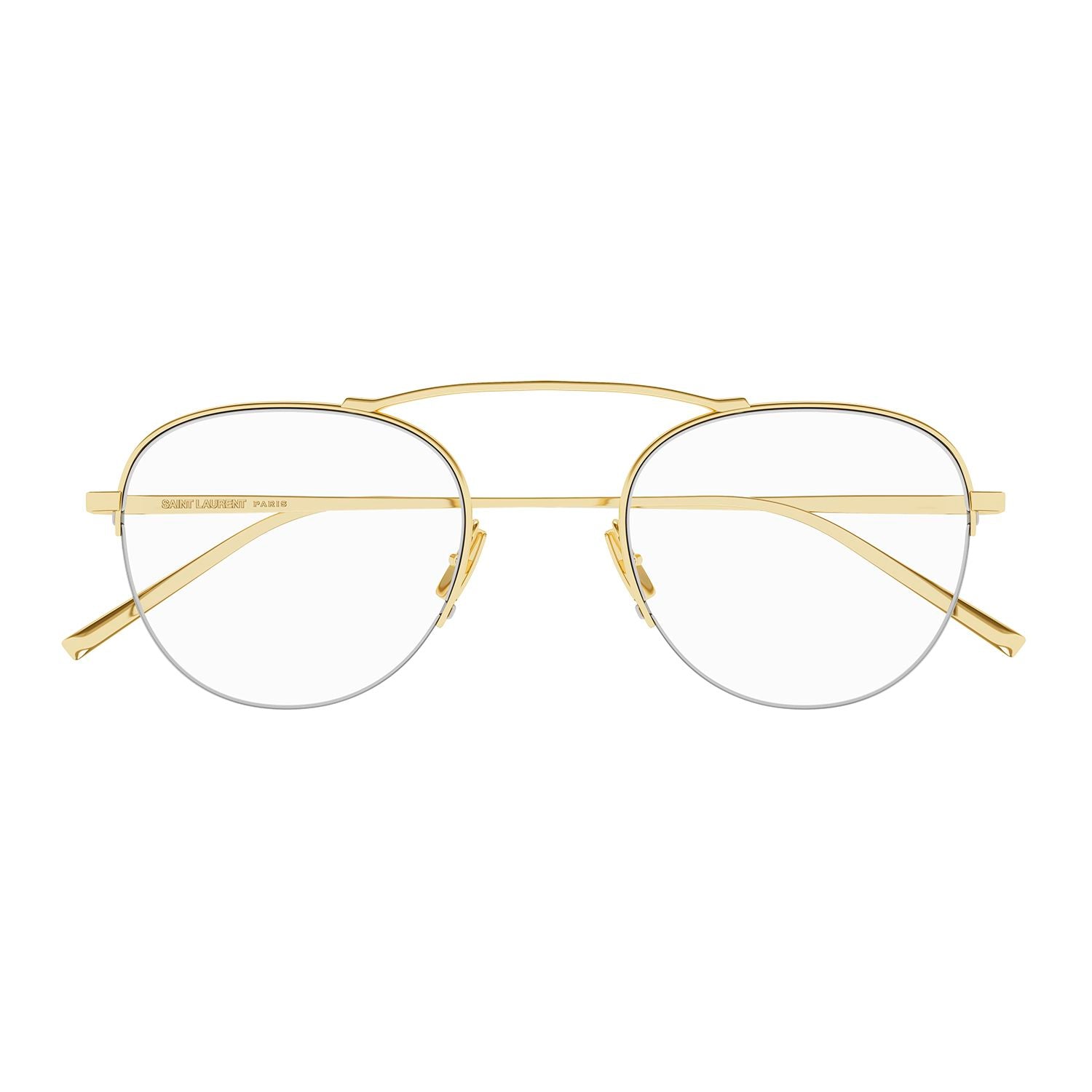 SL 576 Gold metal Optical Frames - Shiny Light Gold