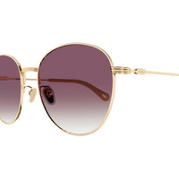 CH0181SK Gold metal Sunglasses - Shiny Classic Gold
