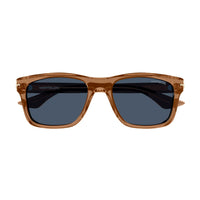 MB0263S Brown recycled acetate Sunglasses - Shiny Transparent Brown