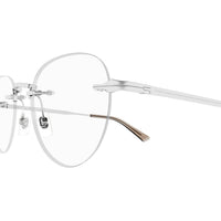 MB0268O Silver metal Optical Frames - Shiny Silver