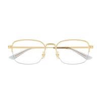 MB0269OA Gold metal Optical Frames - Shiny Light Gold