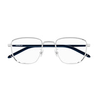 MB0272O Silver metal Optical Frames - Shiny Silver