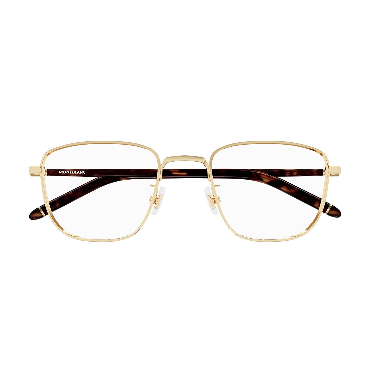 MB0272O Gold metal Optical Frames - Shiny Light Gold