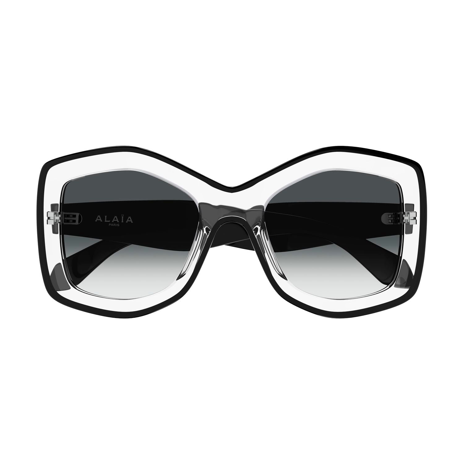AA0066S Crystal recycled acetate Sunglasses - Shiny Crystal