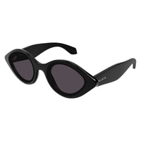 AA0069S Black recycled acetate Sunglasses - Shiny Black