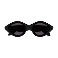 AA0069S Black recycled acetate Sunglasses - Shiny Black