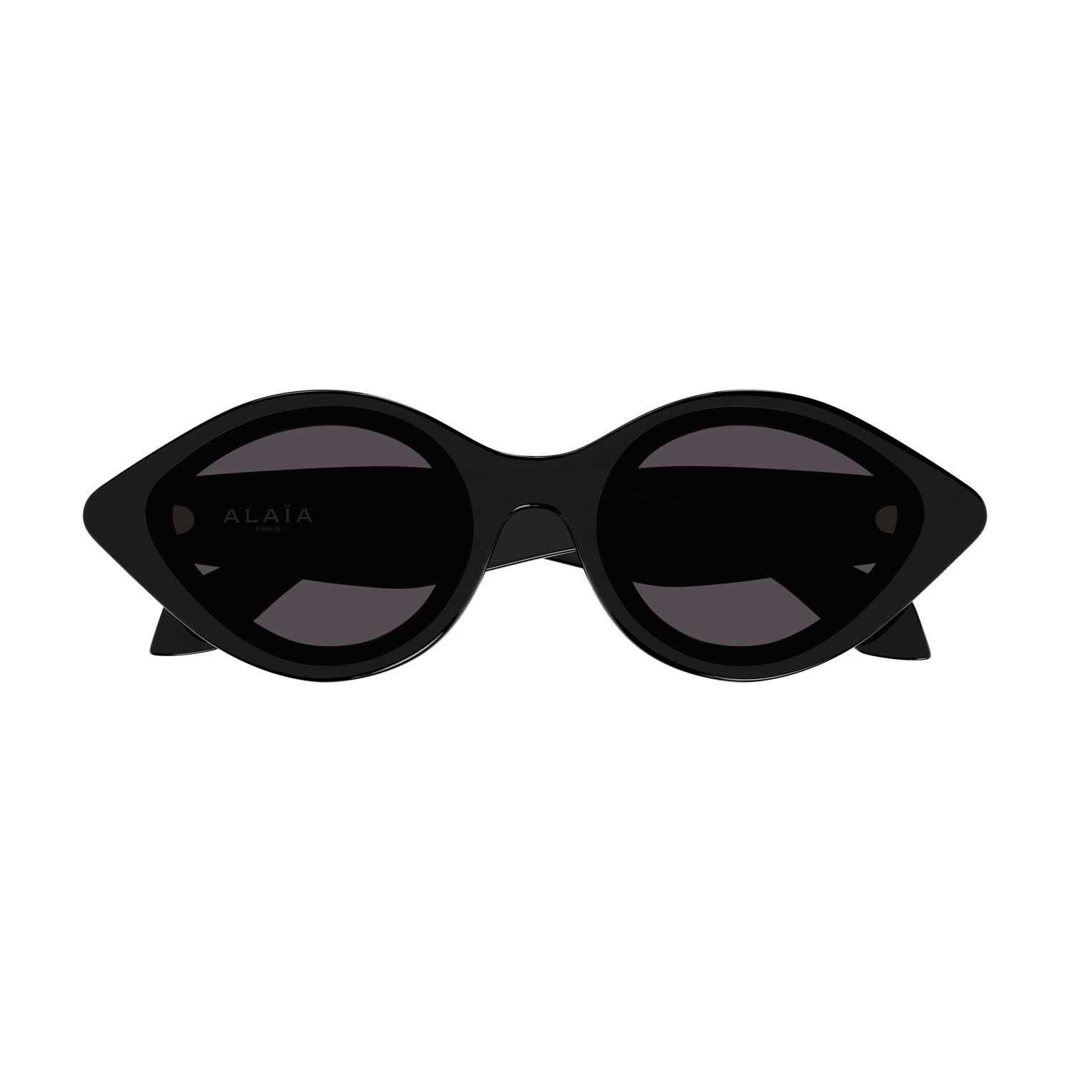 AA0069S Black recycled acetate Sunglasses - Shiny Black
