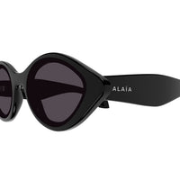 AA0069S Black recycled acetate Sunglasses - Shiny Black
