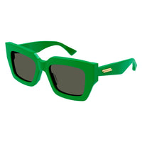 BV1212S Green recycled acetate Sunglasses - Shiny Green