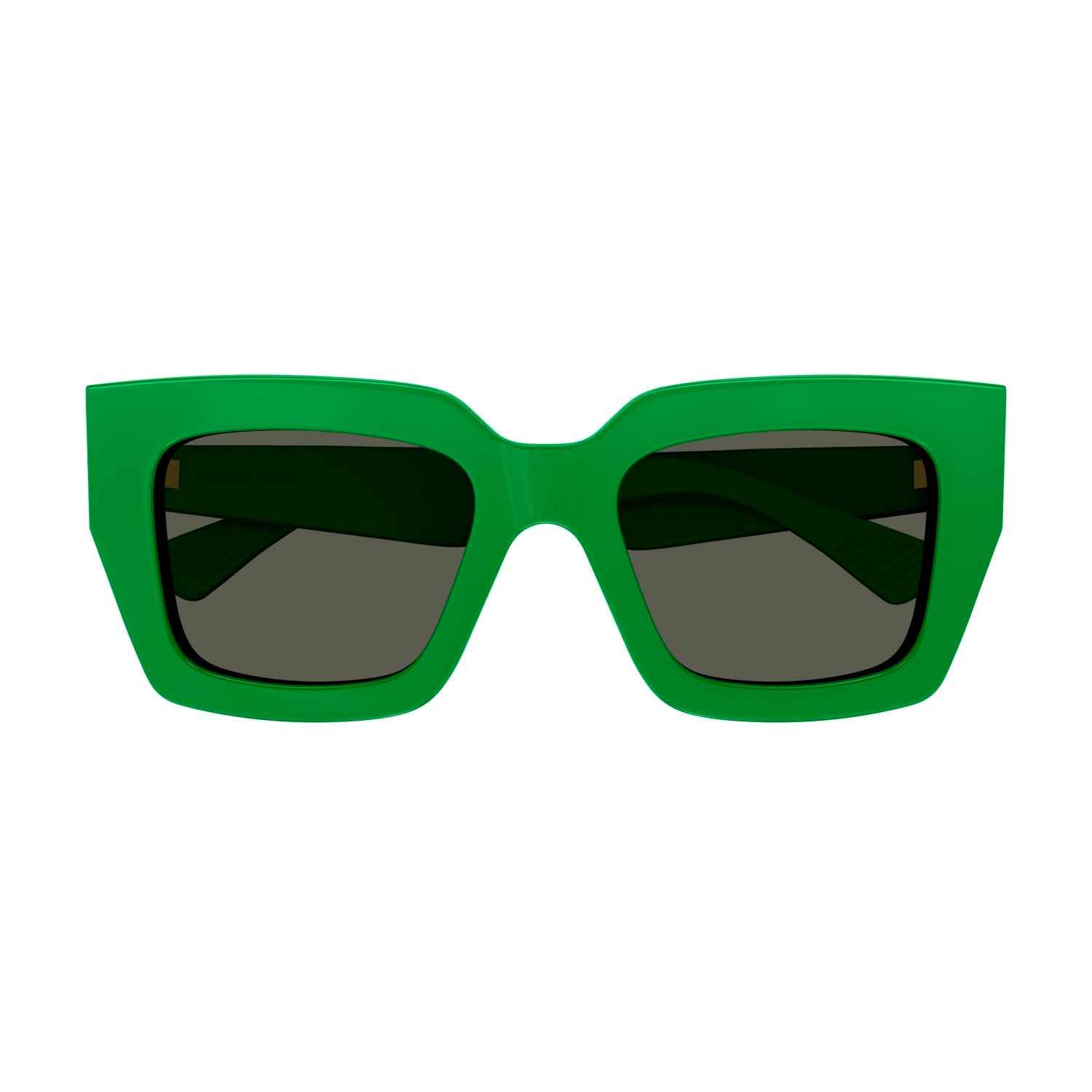 BV1212S Green recycled acetate Sunglasses - Shiny Green