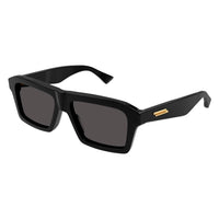 BV1213S Black recycled acetate Sunglasses - Shiny Black