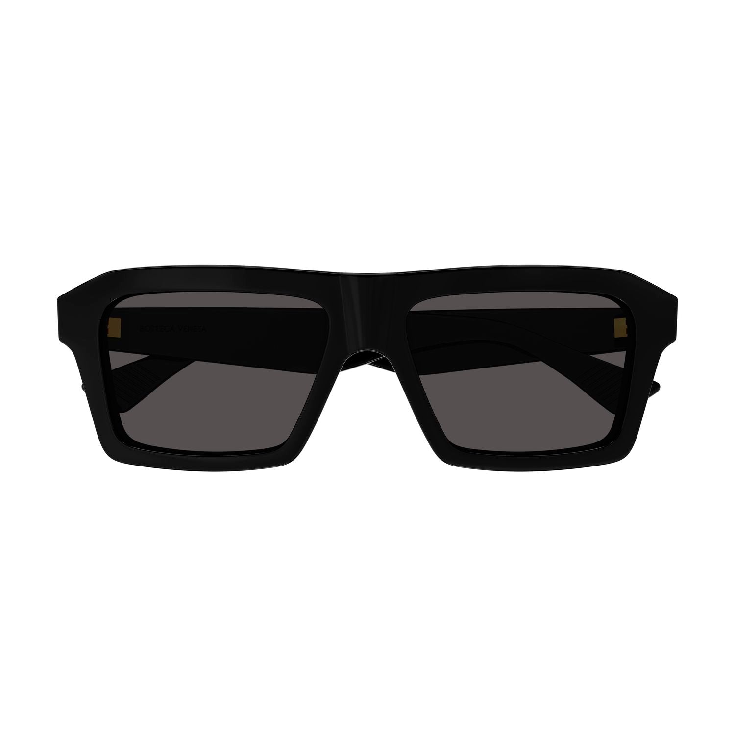 BV1213S Black recycled acetate Sunglasses - Shiny Black