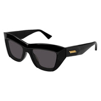 BV1218S Black recycled acetate Sunglasses - Shiny Black