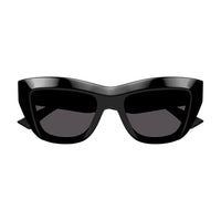 BV1218S Black recycled acetate Sunglasses - Shiny Black
