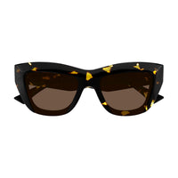BV1218S Havana recycled acetate Sunglasses - Shiny Spotted Havana