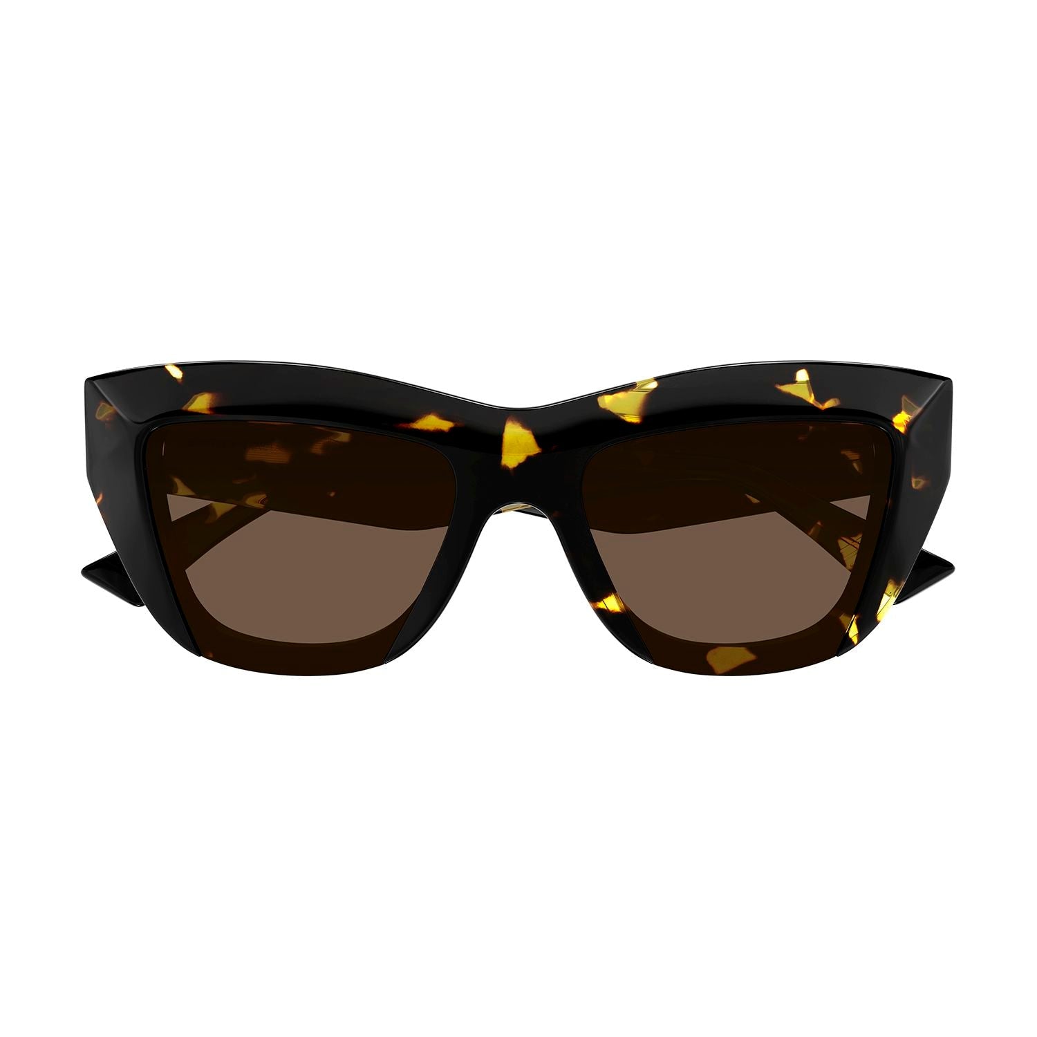 BV1218S Havana recycled acetate Sunglasses - Shiny Havana